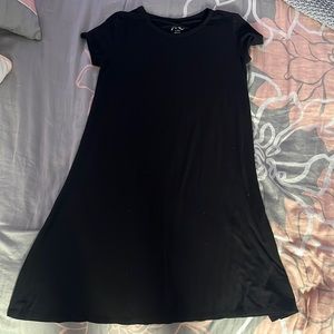 Kids all black dress